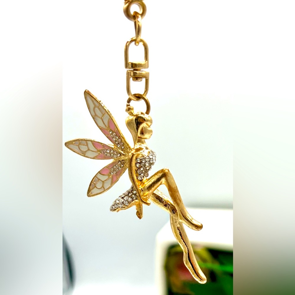 🌺Bundle of Purse/Bag Charms, Key Fobs, (Heart, Purse, Cat, Carriage, Fairy)🌸🌺 - Picture 9 of 15
